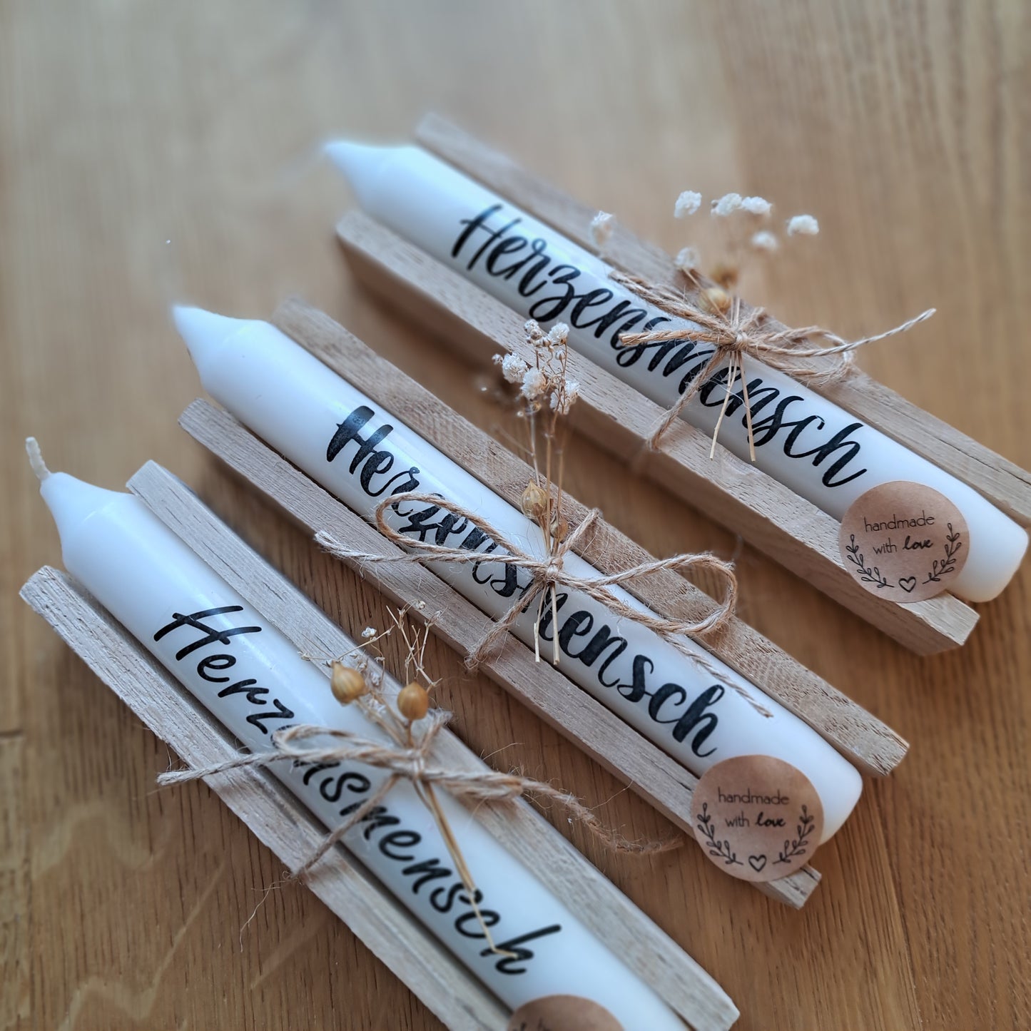 Kerze "Herzensmensch"