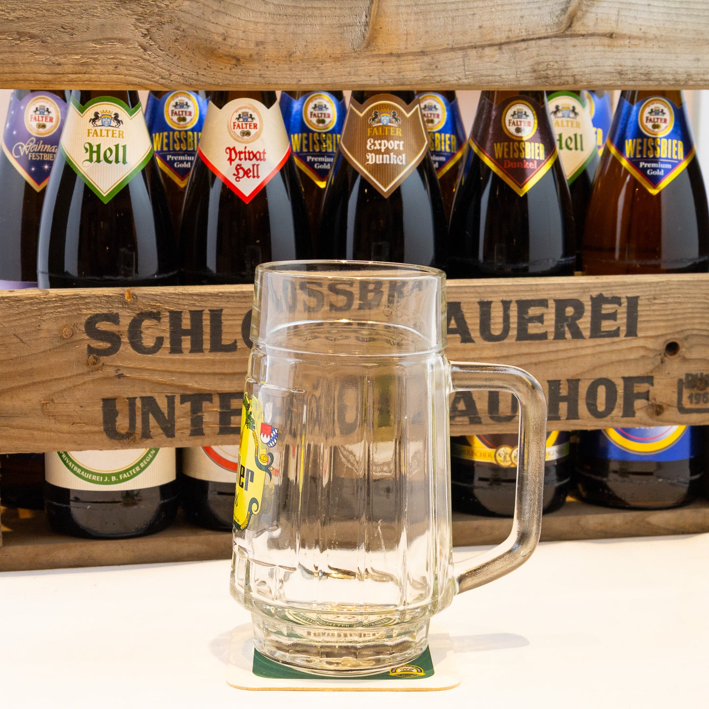 Henkelglaß 0,5l (altes Emblem)