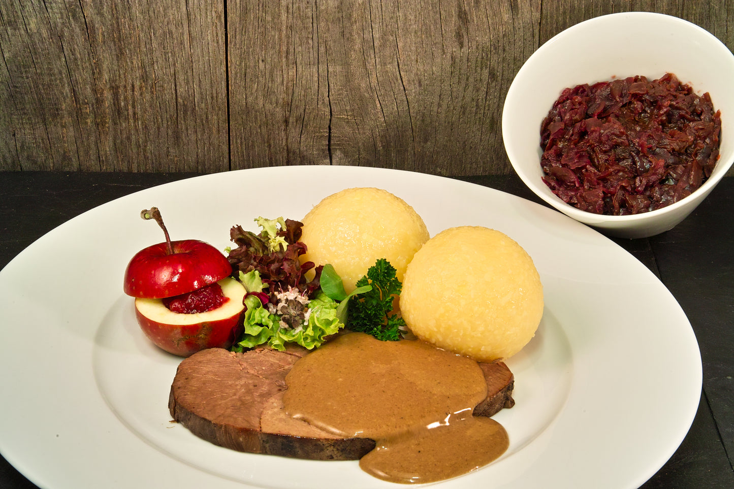 Hirschbraten 6 Personen