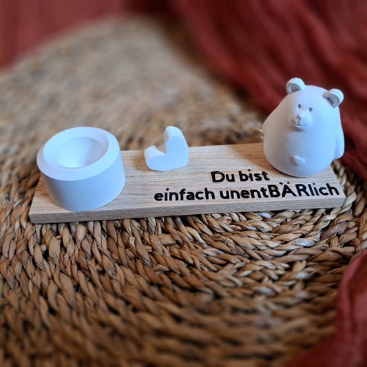 Dekotablett Teddy
