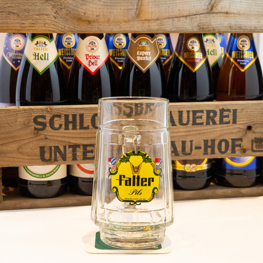 Henkelglaß 0,5l  (altes Emblem)