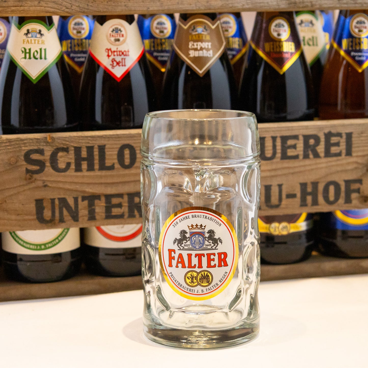 Biergläßer 0,5 (Falter Regen)