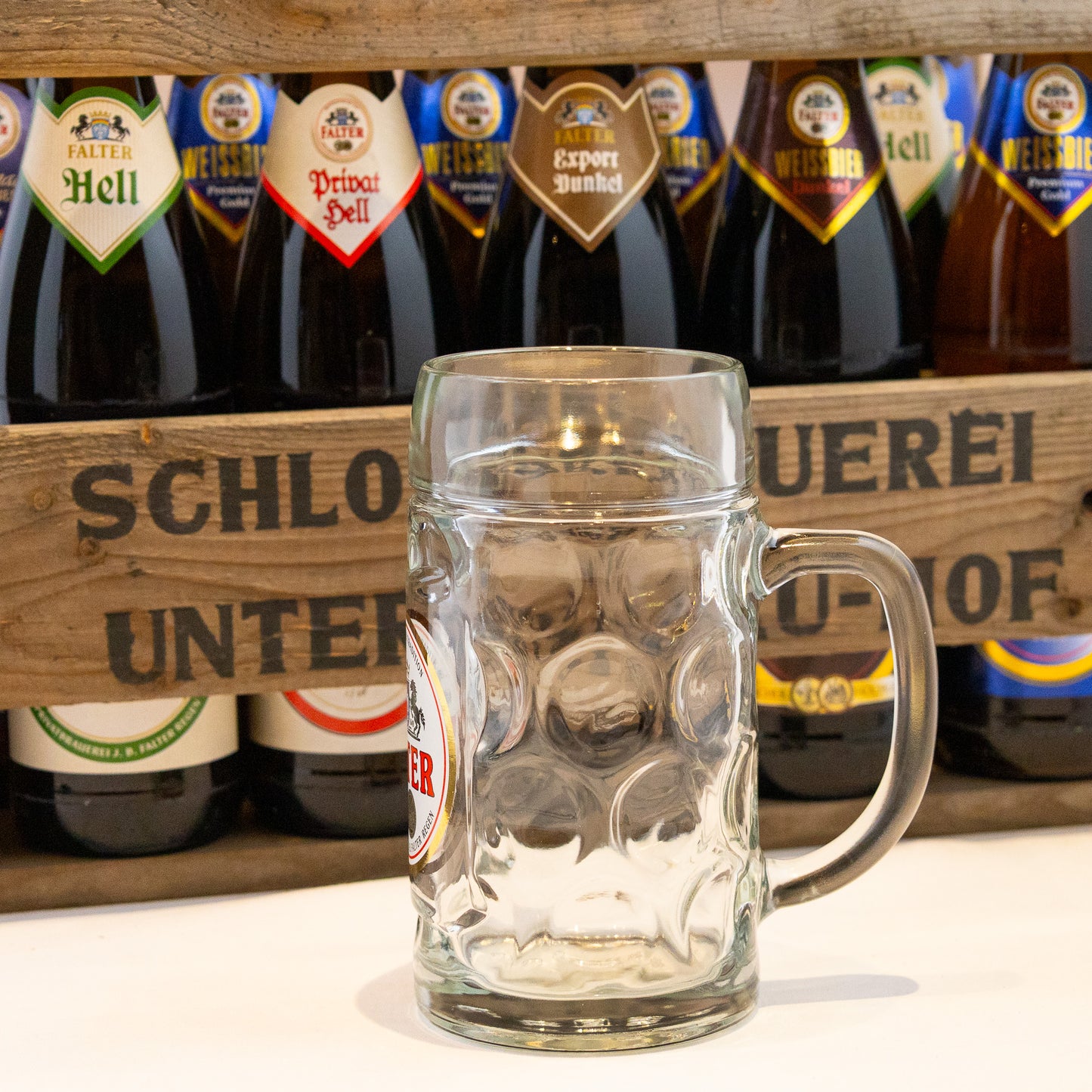 Biergläßer 0,5 (Falter Regen)