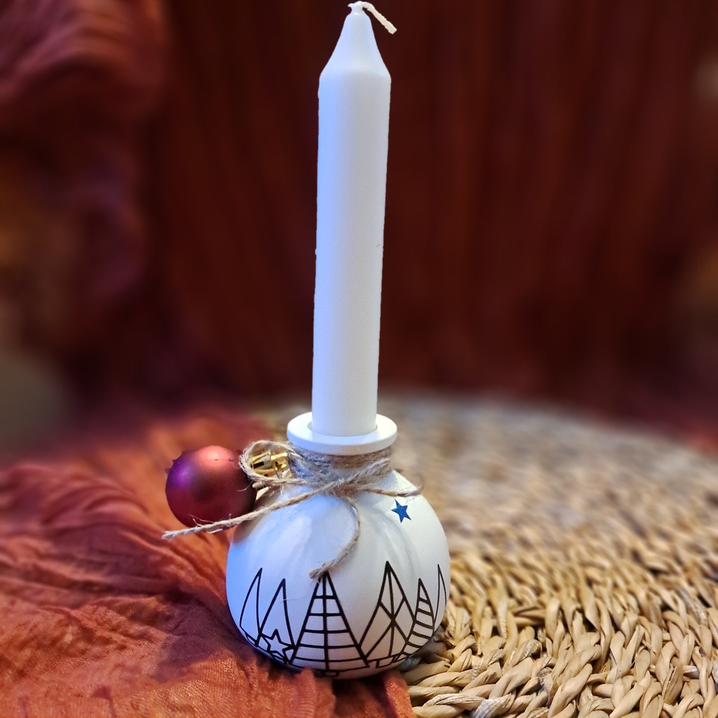 Kerzenhalter Kugel